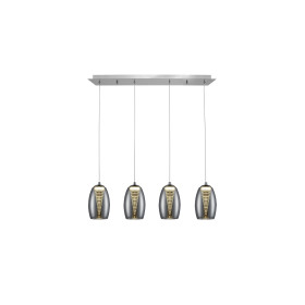 Подвесной светильник Nebula 4L LED хром