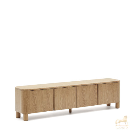 Подставка под телевизор Salaya из ясеневой фанеры 200 см x 52 см Подставка под телевизор Salaya из ясеневой фанеры 200 см x 52 см