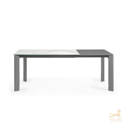 Стол Atta 140 (200) x90 антрацит, керамика Стол Atta 140 (200) x90 антрацит, керамика