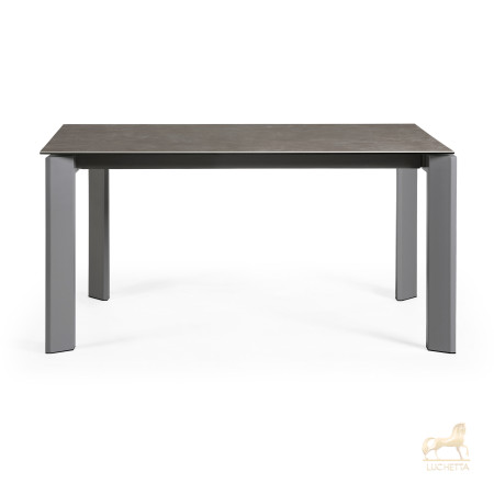 Стол Atta 160 (220) x90 антрацит, серый, керамика Стол Atta 160 (220) x90 антрацит, серый, керамика