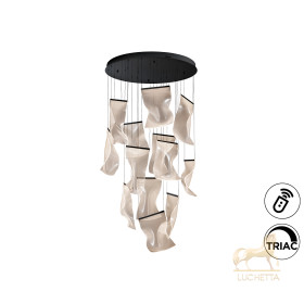 Velos Люстра 13L черная DIMABLE