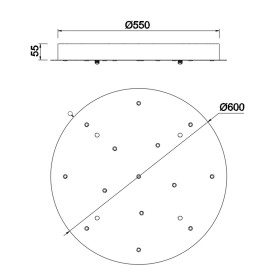 9370+9235 (14L) Подвесная люстра BOOMERANG
