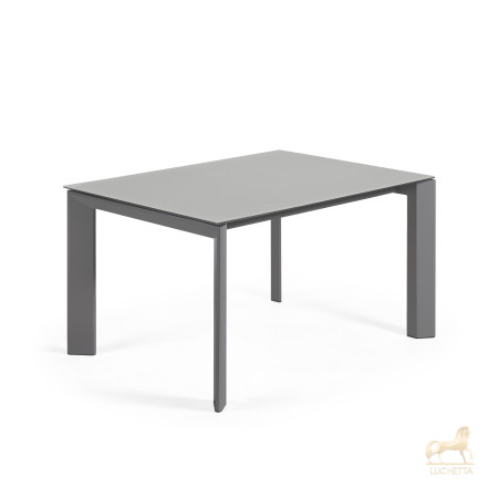 Стол Atta 140 (200) x90 темно-серый, стекло Стол Atta 140 (200) x90 темно-серый, стекло