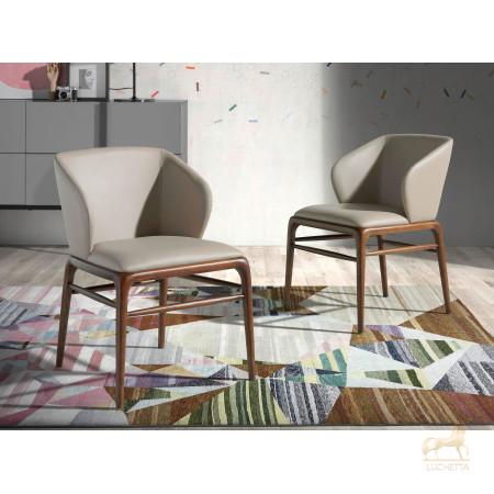 Стул CH16111 /4065 из экокожи цвета норки Стул CH16111 /4065 из экокожи цвета норки