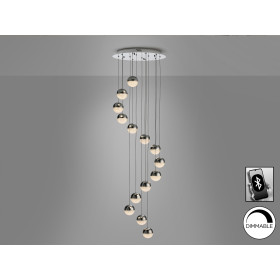 Подвесной светильник Sphere LED 14L Ø51 DIM BLUETOOTH хром