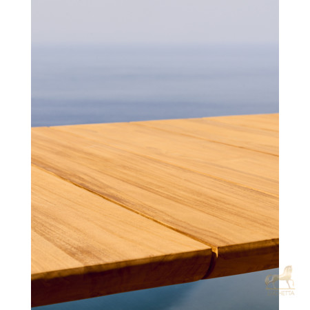 Стол Icaro из массива тикового дерева, 280 x 112 см, 100% FSC Стол Icaro из массива тикового дерева, 280 x 112 см, 100% FSC