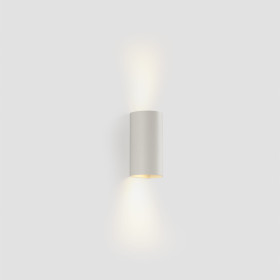 SOLE APLIQUE REDONDO BLANCO LISO 2xGU10