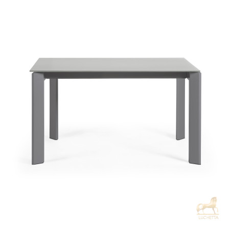 Стол Atta 140 (200) x90 темно-серый, стекло Стол Atta 140 (200) x90 темно-серый, стекло