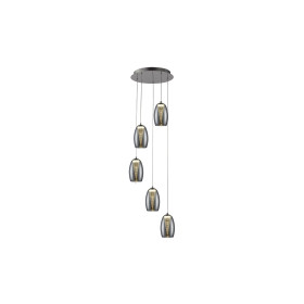 Подвесной светильник Nebula LED 5L хром