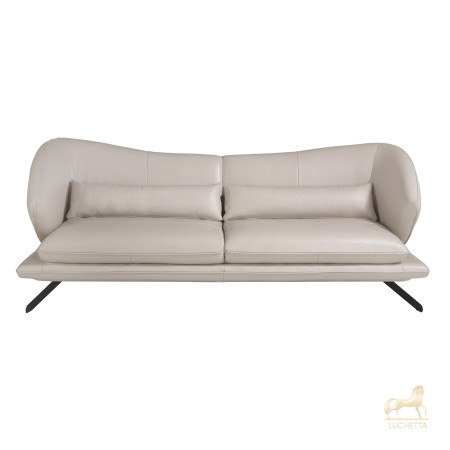 Диван 3-х местный 6146/KF2157-3P-M5652 кожаный с декоративными подушками Диван 3-х местный 6146/KF2157-3P-M5652 кожаный с декоративными подушками