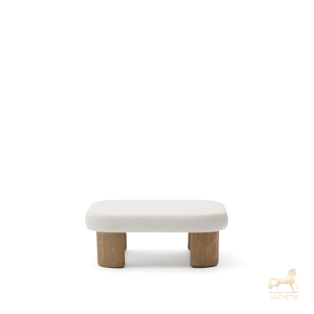 Журнальный столик Labra из цемента и акации 80 x 80 см Журнальный столик Labra из цемента и акации 80 x 80 см