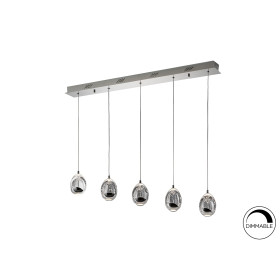 Подвесной светильник Rocio LED 5L хром