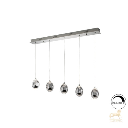 Подвесной светильник Rocio LED 5L хром Подвесной светильник Rocio LED 5L хром