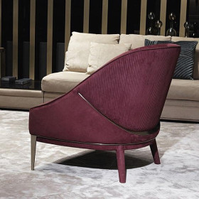 Кресло Rosemary Burgundy