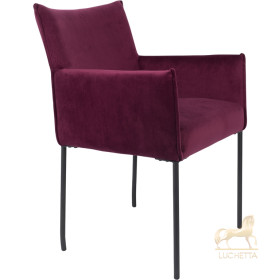 Голландское кресло Dion Velvet Wine фабрики EICHHOLTZ