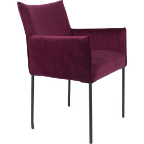 Голландское кресло Dion Velvet Wine фабрики EICHHOLTZ