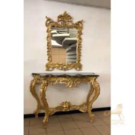 Итальянская консоль арт. 2579 и зеркало арт. 2575 фабрики BAKOKKO