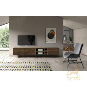 Испанская тумба ТВ TV-130 WALNUT фабрики DUPEN
