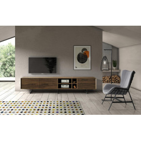Испанская тумба ТВ TV-130 WALNUT фабрики DUPEN