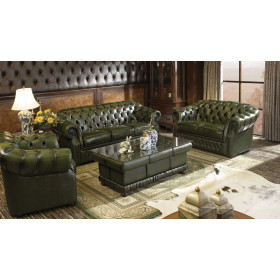 Комплект мягкой мебели арт. B128 Green (диван 3-х местный) бренда ESF