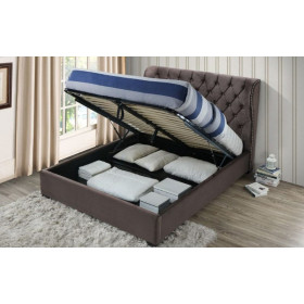 Кровать арт. INFI 2971 Brown с подъемным механизмом и сп. местом 160*200 бренда ESF