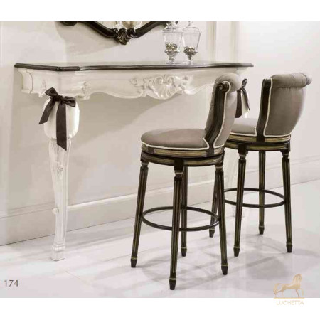 Итальянский барный стул Tiffany фабрики AMELI HOME Итальянский барный стул Tiffany фабрики AMELI HOME