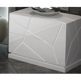 Прикроватная тумба KIU1250 white испанской фабрики FRANCO FURNITURE