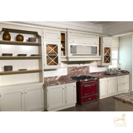 Итальянский комплект мебели для кухни Park Avenue (Bianco Antico) фабрики CA'd'ORO Итальянский комплект мебели для кухни Park Avenue (Bianco Antico) фабрики CA'd'ORO