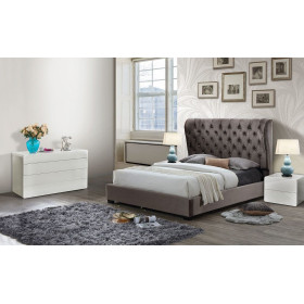 Кровать арт. INFI 2971 Brown с подъемным механизмом и сп. местом 160*200 бренда ESF