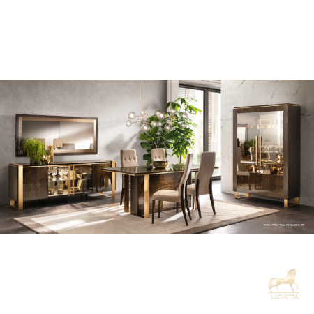 Итальянская гостиная Essenza (витрина левая+правая+тумба ТВ) фабрики ARREDO CLASSIC. Итальянская гостиная Essenza (витрина левая+правая+тумба ТВ) фабрики ARREDO CLASSIC.