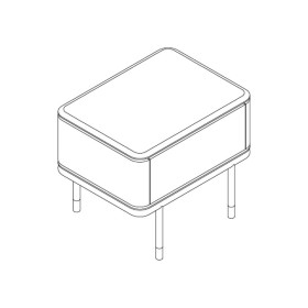 Прикроватная тумбочка ALTEA, MOD INTERIORS