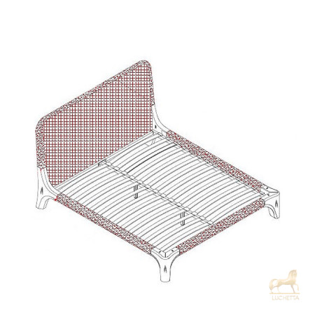 Кровать с решеткой TISHINA by Sergey Tregubov, MOD INTERIORS Кровать с решеткой TISHINA by Sergey Tregubov, MOD INTERIORS