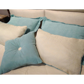 Феррара (Ferrara) комплект покрывало, плед, 5 подушек TEXTILE, FRATELLI BARRI
