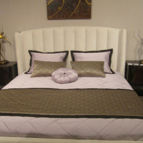 Виолет (Violet) Комплект покрывало, плед, 5 подушек TEXTILE, FRATELLI BARRI