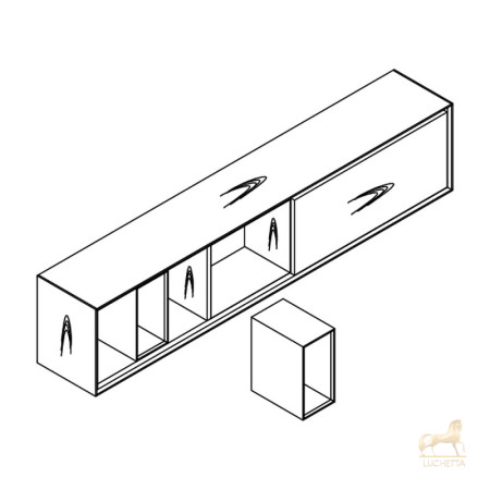 Подвесной модуль MIRAMAR, MOD INTERIORS Подвесной модуль MIRAMAR, MOD INTERIORS