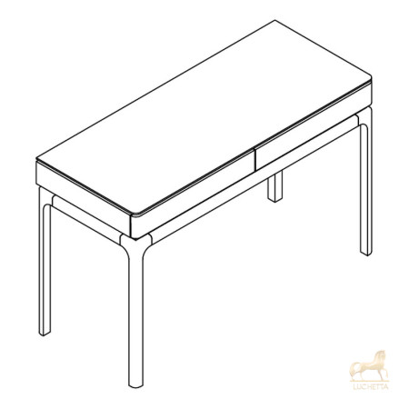 Туалетный столик CALPE, MOD INTERIORS Туалетный столик CALPE, MOD INTERIORS