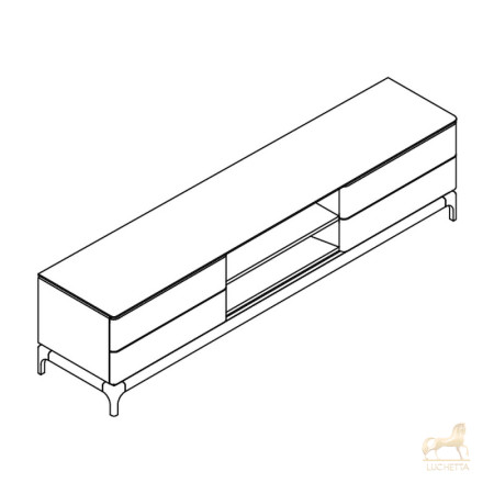 Тумба под TV CALPE, MOD INTERIORS Тумба под TV CALPE, MOD INTERIORS