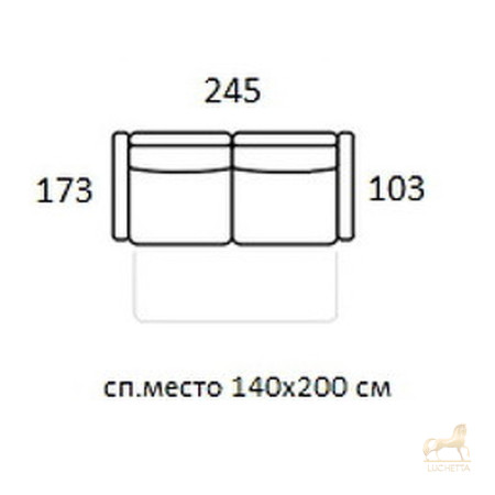 Диван-кровать Трезор (Tresor) SELECTION, FRATELLI BARRI Диван-кровать Трезор (Tresor) SELECTION, FRATELLI BARRI