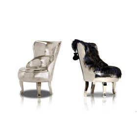 Кресло BAXTER SELLERINA ALUMINIUM