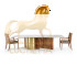 Стол ACHILLE ELLEDUE T 1110/MA Стол ACHILLE ELLEDUE T 1110/MA