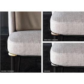 Fil noir little Armchair