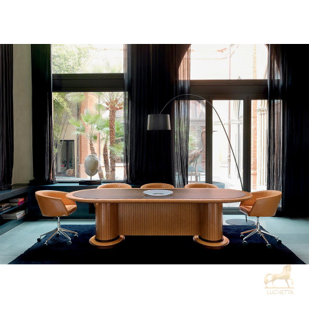 Переговорный стол MASCHERONI ELLISSE CONFERENCE TABLE Переговорный стол MASCHERONI ELLISSE CONFERENCE TABLE