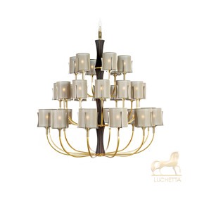 Люстра OFFICINA LUCE 1111-GW-24