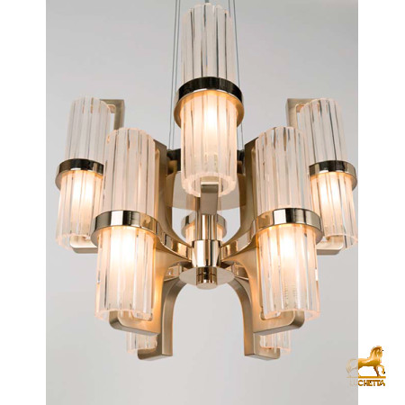Люстра OFFICINA LUCE 3216-GG-TC Люстра OFFICINA LUCE 3216-GG-TC