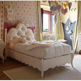 Кровать NUVOLA CORONA VOLPI 5025/G + 6112/G
