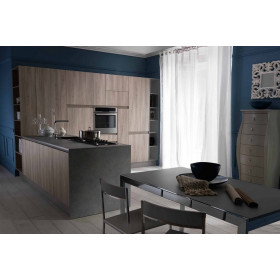 Кухня Line Wood 04