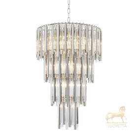 Люстра подвесная Chandelier Gigi L nickel finish UL 111531