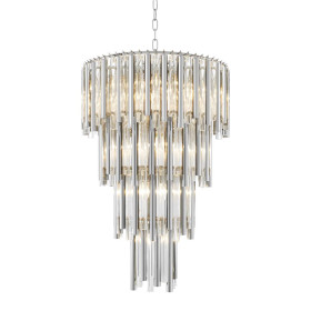 Люстра подвесная Chandelier Gigi L nickel finish UL 111531