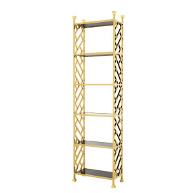 Этажерка Cabinet Skyler gold finish 110068