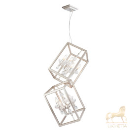 Потолочный светильник INESSA 3850.8 Silver